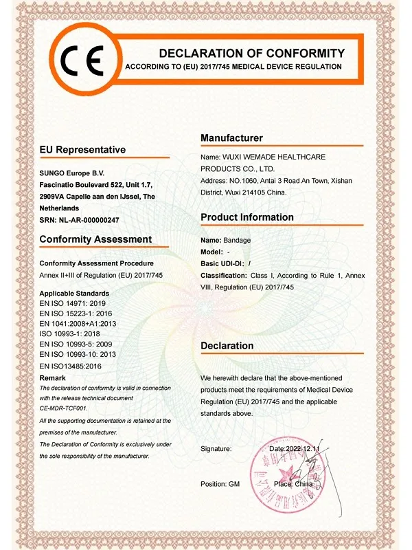CE-bandage